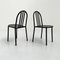 Black No.222 Chair by Robert Mallet-Stevens for Pallucco Italia, 1980s, Set of 4 8