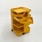 Yellow Boby Trolley by Joe Colombo for Bieffeplast, 1960s 5