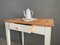 Antique Cream Fir Table with Drawer 6