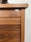 Mid-Century Walnut Filing Cabinet with Roller Shutter from Eeka, the Netherlands 3