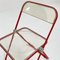 Coral Frame Plia Folding Chair by Giancarlo Piretti for Anonima Castelli, 1960s 6