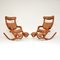 Gravity Balans Reclining Leather Armchairs by Peter Opsvik for Stokke, Set of 2 1