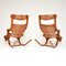 Gravity Balans Reclining Leather Armchairs by Peter Opsvik for Stokke, Set of 2 9