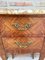 Antique Louis XV French Marquetry Marble Top Nightstands, Set of 2, Image 10