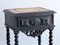 Ebonised Tapestry Side Table 5