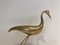 Vintage Brass Stylized Bird 9