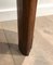 Wood and Brass End Tables, Set of 2 9