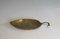 Vintage Brass Leaf Bowl, Image 5