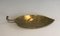 Vintage Brass Leaf Bowl 9