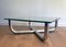 Glass and Chrome Coffee Table 5
