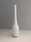 Weiße Vase aus Opalglas 1