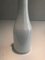 Weiße Vase aus Opalglas 9