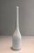 Weiße Vase aus Opalglas 3