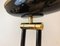 Black and Brass Lacquered Metal Parquet Floor Lamp 9