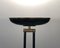 Lámpara de pie de parquet de metal lacado en negro y latón, Imagen 3