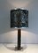 Worked Steel Table Lamp, Image 4