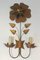 Vintage Brass Flower Sconces, Set of 2, Image 4