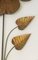 Vintage Brass Flower Sconces, Set of 2, Image 6