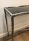 Chrome and Acrylic Glass Console Table and Mirror, Set of 2 12