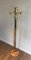 Brass and Marble Coat Rack 2