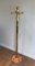 Brass and Marble Coat Rack 1