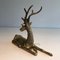 Vintage Brass Deer, Image 2