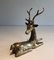 Vintage Brass Deer, Image 3