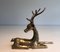 Vintage Brass Deer, Image 1