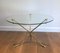 Brass Swan Neck Coffee Table from Maison Jansen, Image 2