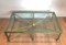 Wrought Iron and Steel Coffee Table, Image 1