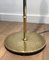 Brass Parquet Floor Lamp in the style of Jacques Adnet 10