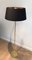 Brass Parquet Floor Lamp in the style of Jacques Adnet, Image 4