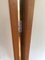 Wooden and Golden Metal Parquet Floor Lamp 7