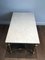 White Marble Brass Coffee Table 7