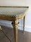 Brass and Eglomized Glass Top Table attributed to the Ramsay House, Image 8