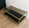 Faux-Bamboo and Brass Low Table in the style of Jacques Adnet 11