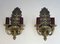 Art Deco Wall Lights in the style of Jules Leleu, Set of 2 2
