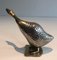 Silver Metal and Brass Ducks, Set of 3, Image 11