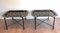 Tavolini con vassoi rimovibili laccati, set di 2, Immagine 6