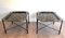 Side Tables with Removable Lacquered Trays, Set of 2 4