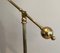 Vintage Brass Floor Lamp with Pendulum 8