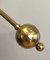 Vintage Brass Floor Lamp with Pendulum 9