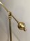 Vintage Brass Floor Lamp with Pendulum 7