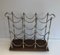 Silver Metal Bottle Holder 3