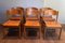 Sedie impilabili vintage in legno di abete, set di 6, Immagine 3