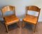 Vintage Stackable Chairs in Fir, Set of 6 7