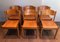 Vintage Stackable Chairs in Fir, Set of 6 2