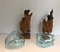 Wood and Glass Vases, Set of 2, Image 5