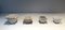 18th-Century Marble Mortars, Set of 4 1