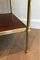 Mahogany and Brass Sofa End Table from Maison Jansen 10